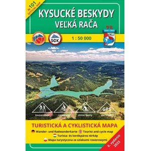 Kysucké Beskydy - Veľká Rača - TM 101 - 1: 50 000, 6. vydanie