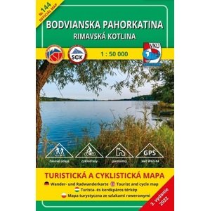 Bodvianska pahorkatina - Rimavská kotlina - TM 144 - 1:50 000, 3. vydanie