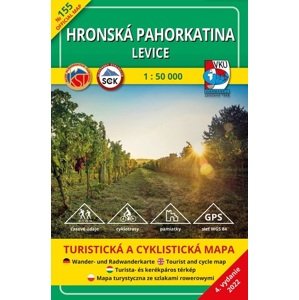 Hronská pahorkatina-Levice TM 155 - 1:50 000, 4. vydanie
