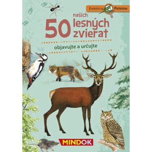 Hra Expedícia príroda: 50 lesných zvierat Mindok (slovenská verzia)