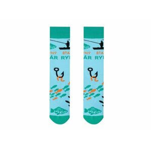 Unisex ponožky Šťastný rybár Paradoo (veľkosť: 36-40)