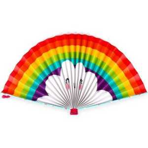 Legami Skladací papierový vejár Rainbow