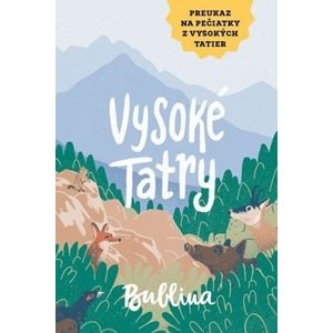 Vysoké Tatry - preukaz na pečiatky (modrá obálka)