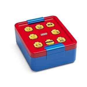 LEGO ICONIC Classic box na jedlo červená/modrá