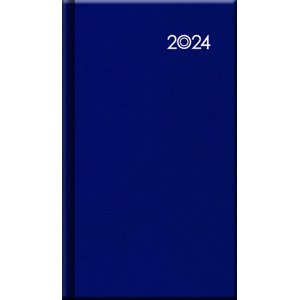 Mini diár FALCON modrý 2024