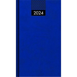 Mini diár VENETIA modrý 2024