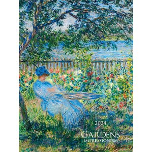 Nástenný kalendár Gardens Impressionism 2024