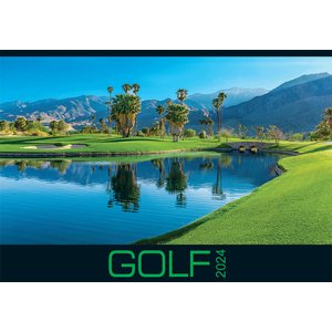 Nástenný kalendár Golf 2024