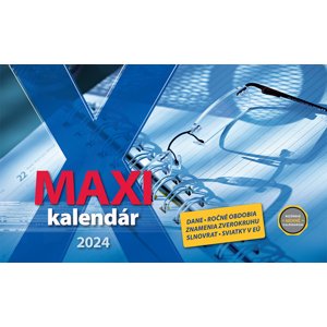 Stolový kalendár Maxi kalendár 2024