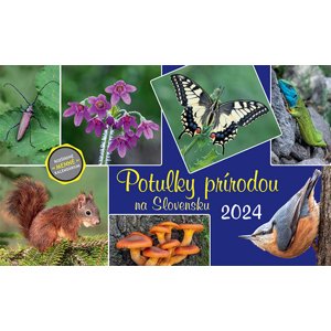 Stolový kalendár Potulky prírodou na Slovensku 2024