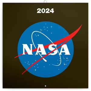 Poznámkový kalendár NASA 2024, 30 × 30 cm