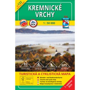 Kremnické vrchy - TM 132 - 1: 50 000, 7. vydanie
