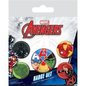 Set odznakov Avengers