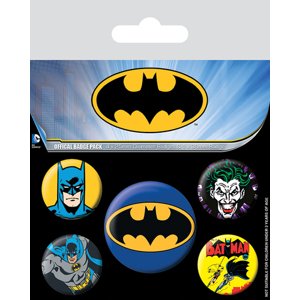 Set odznakov Batman