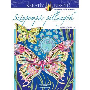 Színpompás pillangók - Színezőkönyv