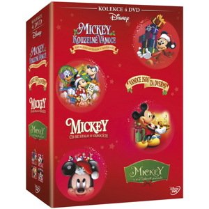 Vánoční Mickey kolekce 4DVD