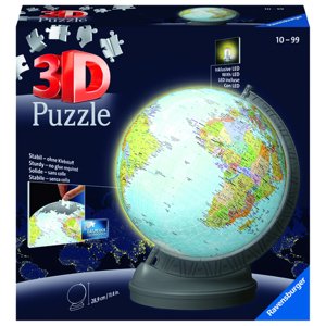 3D Puzzle-Ball Svietiaci glóbus 540 Ravensburger