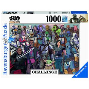 Puzzle Challenge Puzzle: Star Wars: Mandalorian 1000 Ravensburger