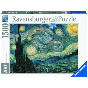 Puzzle Vincent Van Gogh: Hviezdna noc Art Collection 1500 Ravensburger