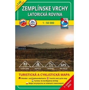 Zemplínske vrchy - Latorická rovina - TM 148 - 1:50 000, 2. vydanie