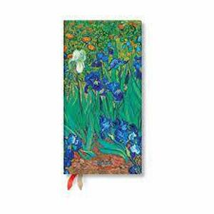 Diár 2024 Van Gogh’s Irises Slim HOR Paperblanks