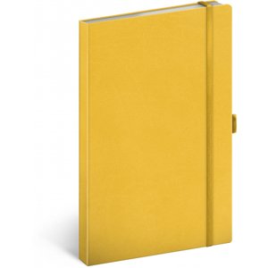Notes Žltý, bodkovaný, 13 × 21 cm