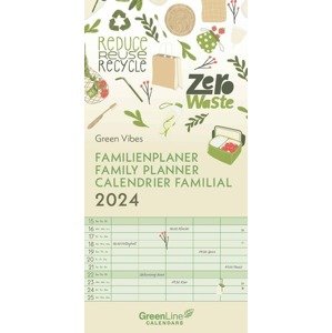 Rodinný plánovač Neumann 2024 Green Vibes