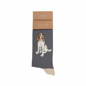 Pánske bambusové ponožky "Willow" Wrendale Designs - pes