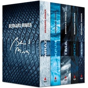 Bernard Minier 5 box (česky) Mráz, Kruh, Tma, Noc, Sestry, 2. vydání