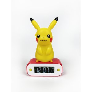 Teknofun Pokémon - Pikachu svietaci budík 18cm