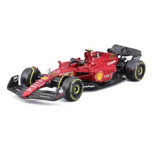 Bburago 1:43 Formula F1 Ferrari Scuderia F1-75 (2022) nr.55 Carlos Sainz - with driver and