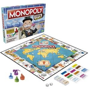 Hra Monopoly: Cesta okolo sveta (slovenská verzia)