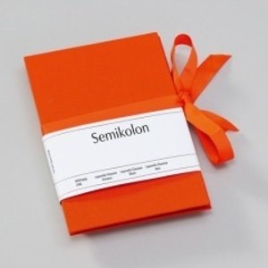 Leporelo Semikolon Classico orange