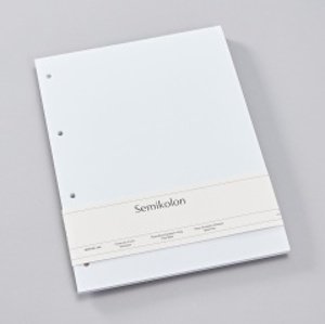 Doplnkové stránky do fotoalbumu Semikolon Mounting Board 4 Ring pure white