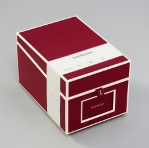 Darčekový fotobox Semikolonburgundy