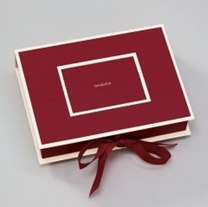 Malý Darčekový fotobox SemikolonSemikolon burgundy