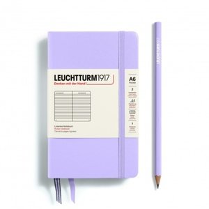 Zápisník LEUCHTTURM1917 Pocket (A6) Lilac, 187 p., riadkovaný