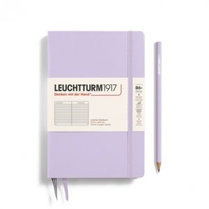 Zápisník LEUCHTTURM1917 Paperback (B6+) Lilac, 219 p., riadkovaný