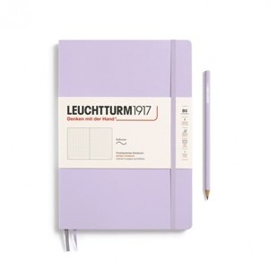 Zápisník LEUCHTTURM1917 Softcover Composition (B5) Lilac, 123 p., bodkovaný