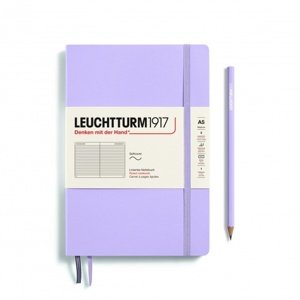 Zápisník LEUCHTTURM1917 Softcover Medium (A5) Lilac, 123 p., riadkovaný