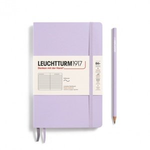 Zápisník LEUCHTTURM1917 Softcover paperback (B6+) Lilac, 123 p., riadkovaný