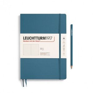 Zápisník LEUCHTTURM1917 Softcover Composition (B5) Stone Blue, 123 p., bodkovaný