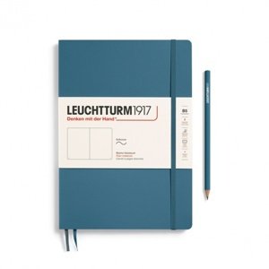 Zápisník LEUCHTTURM1917 Softcover Composition (B5) Stone Blue, 123 p., čistý
