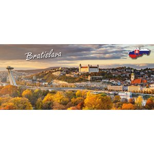 Magnetka Bratislava (MBA013, jesenné farbičky)