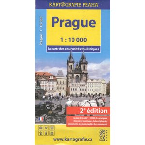 Praha mapa turistických zajímavostí