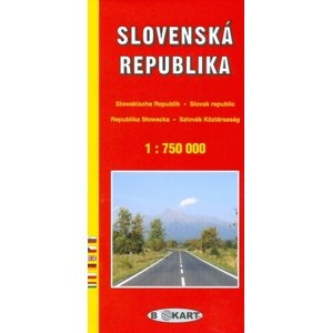 Automapa Slovensko 1:750 000
