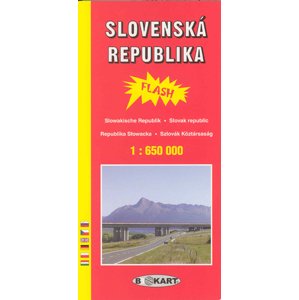 Automapa Slovensko 1:650 000 - flash