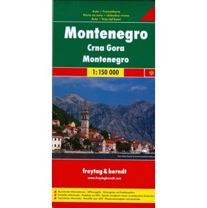 Montenegro/Čierna hora 1:150 000 FB
