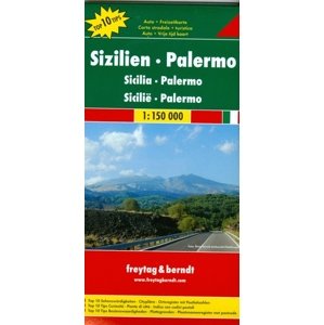 Sicília - Palermo 1:150 000 - automapa
