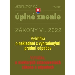 Zákony 2022 VI aktualizácia VI/2 - Životné prostredie
